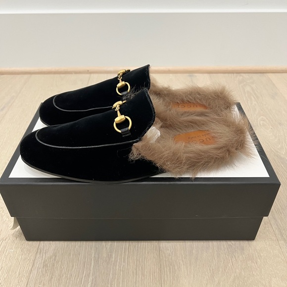 Gucci Princetown Flat Mule - Picture 1 of 6
